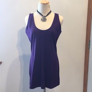 NWT Maurice’s purple tank top